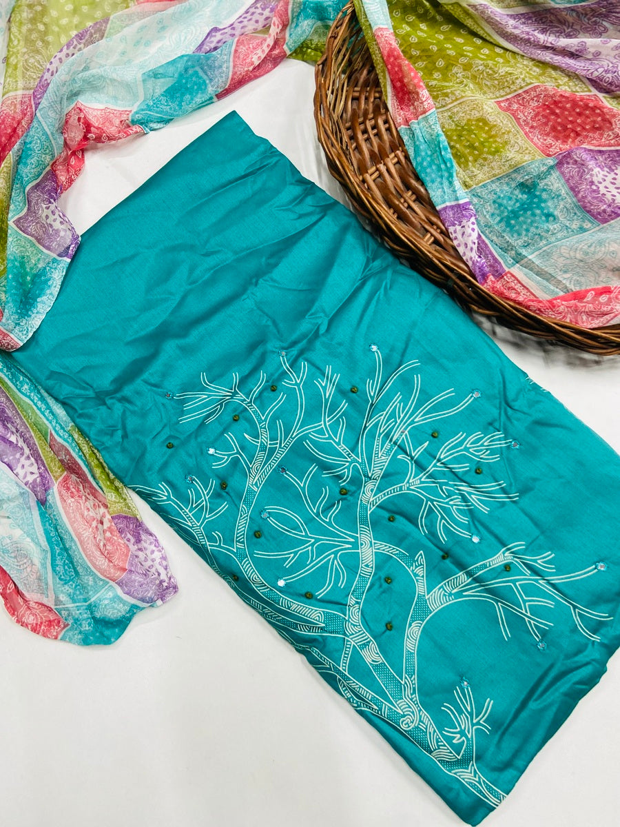 premium jaam  cotton suit