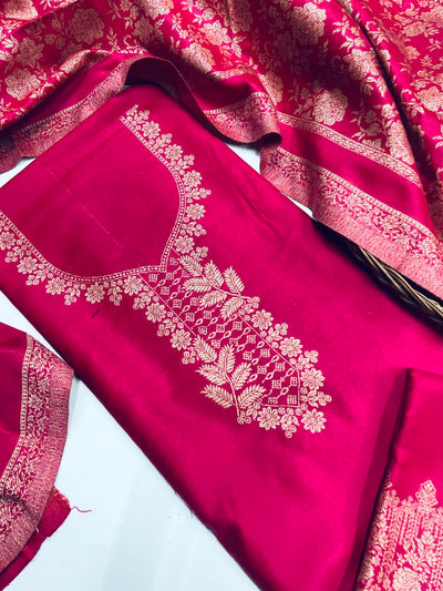 Premium kani Wollen Party Suits (100% Handmade)