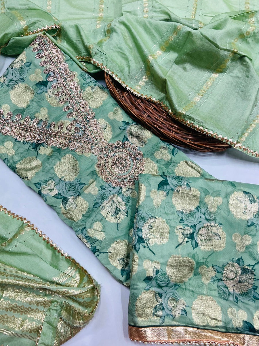 Premium  modal silk suit