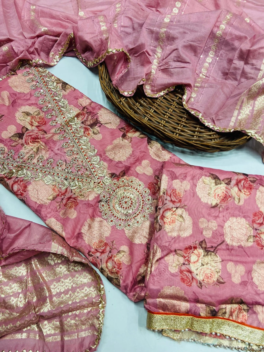 Premium  modal silk suit