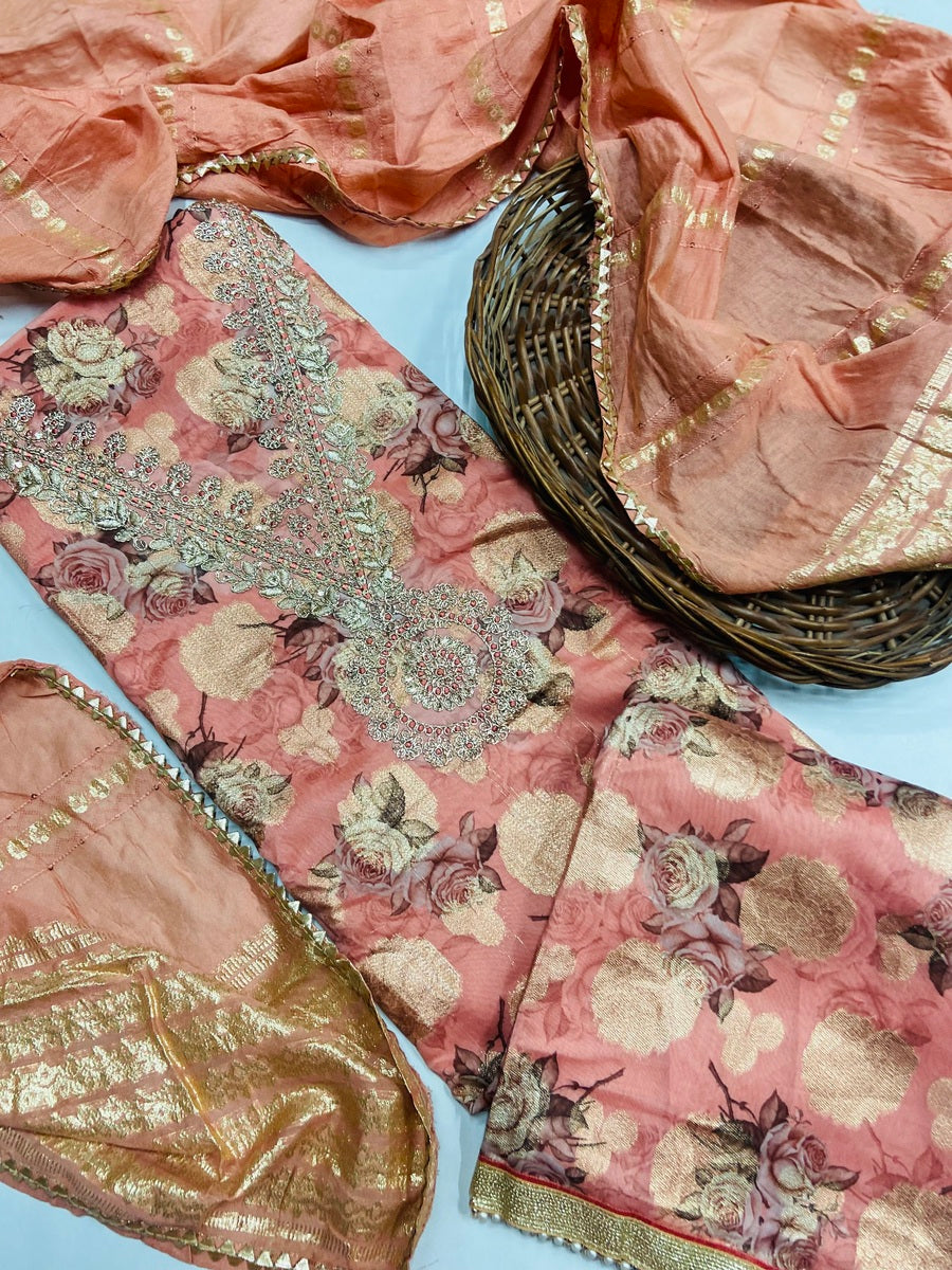 Premium  modal silk suit