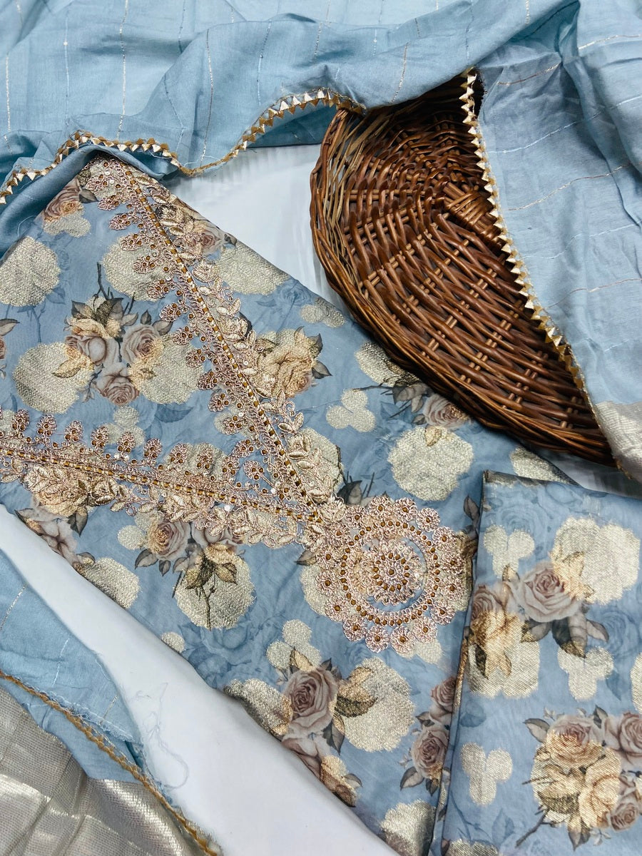 Premium  modal silk suit