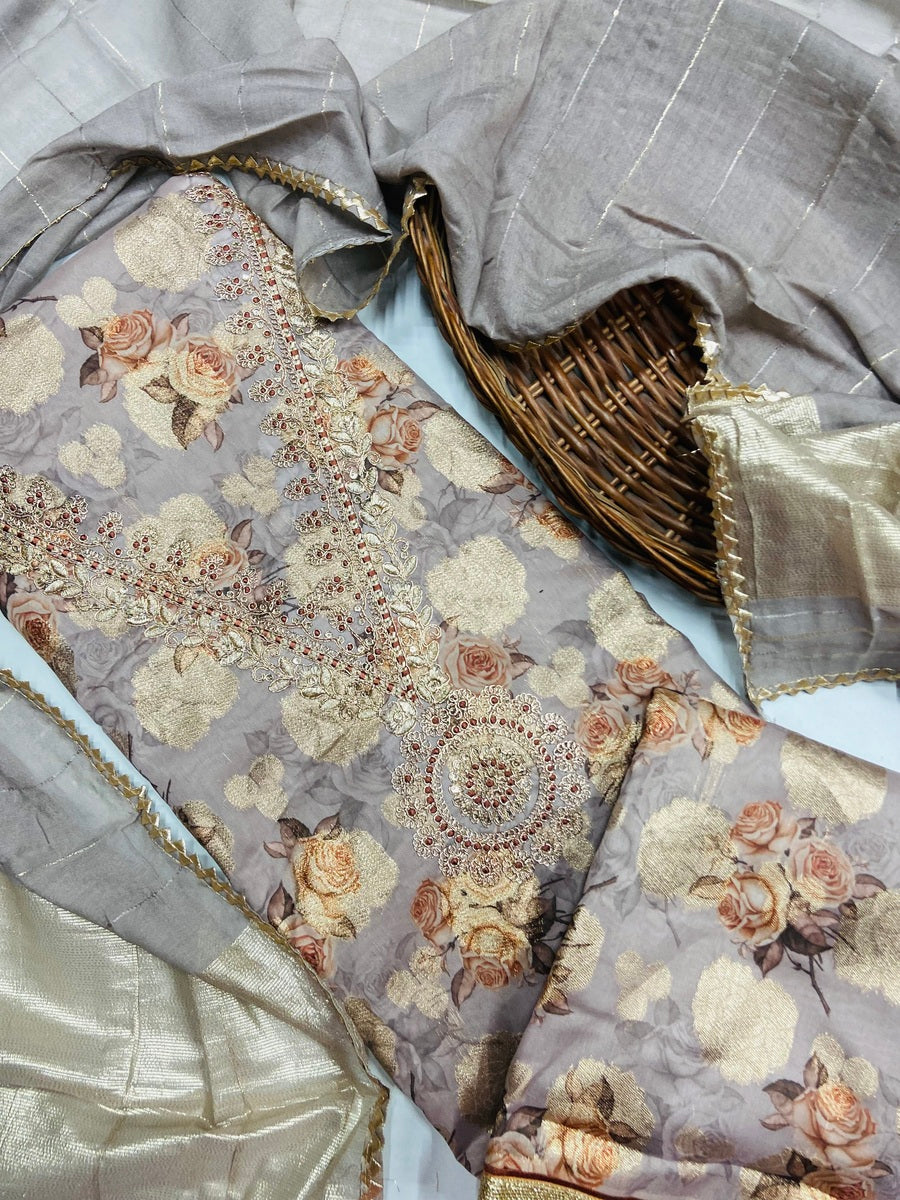 Premium  modal silk suit