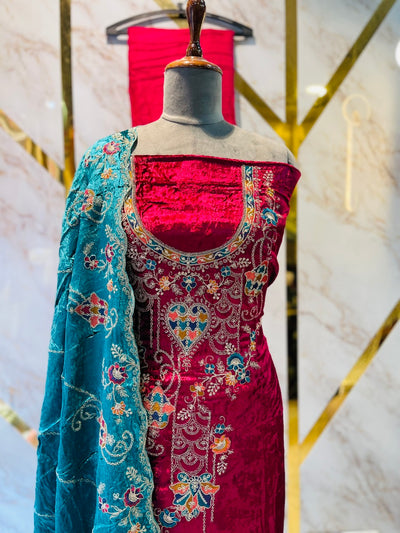 Premium makmal   velvet  🥶 suit