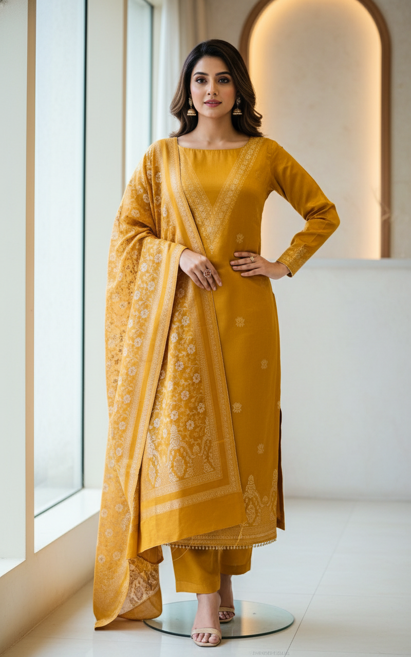 V neck Woollen party 🎉 suit 🥶