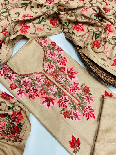 Kashmiri 🥶 winter pure suit (💯%handmade )