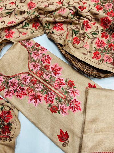 Kashmiri 🥶 winter pure suit (💯%handmade )