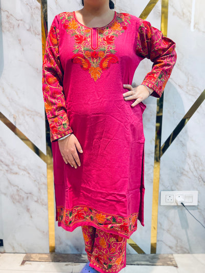 Beautiful  Kashmiri winter 🥶 Ready made cord set