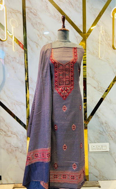 Premium Winter Kullu Suit (💯 % handmade powerloom )