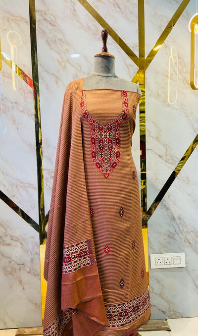 Premium Winter Kullu Suit (💯 % handmade powerloom )