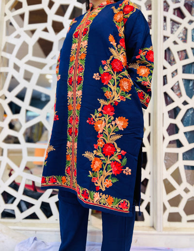 Beautiful Full Length Kashmiri winter 🥶 Ready made suit