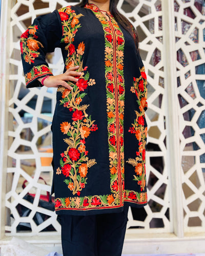 Beautiful Full Length Kashmiri winter 🥶 Ready made suit