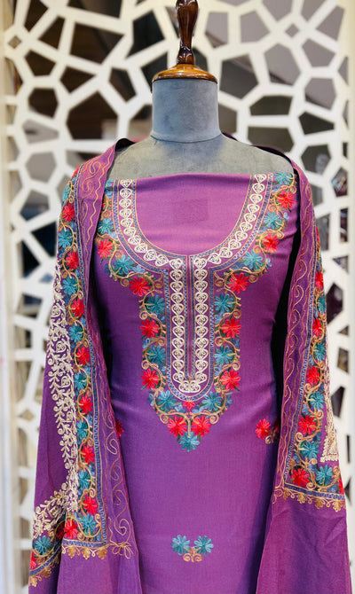 Kashmiri 🥶 winter pure suit (💯%handmade)