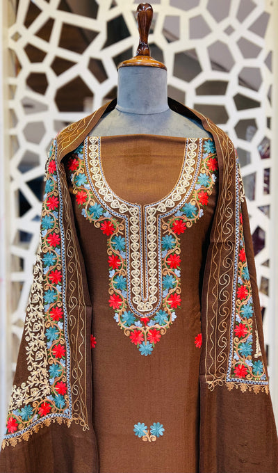 Kashmiri 🥶 winter pure suit (💯%handmade)