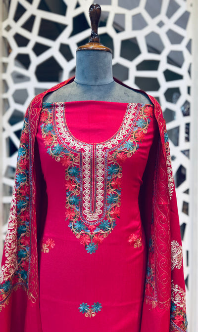 Kashmiri 🥶 winter pure suit (💯%handmade)