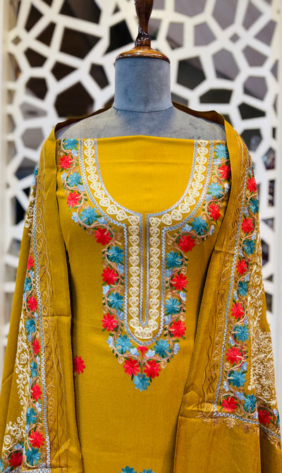 Kashmiri 🥶 winter pure suit (💯%handmade)