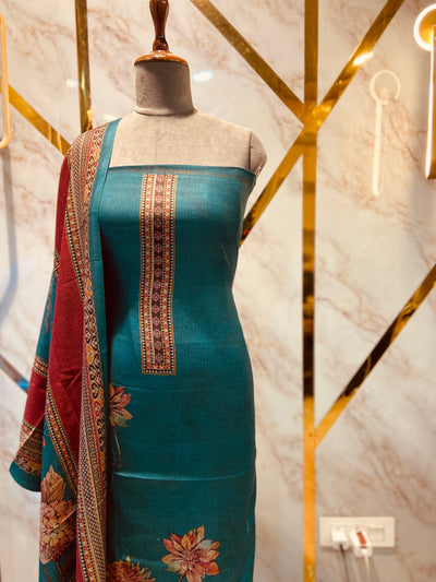 Premium Shimar Pashmina kani print Suit