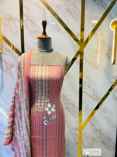 Premium Shimar Pashmina kani print Suit