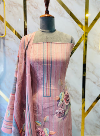 Premium Shimar Pashmina kani print Suit