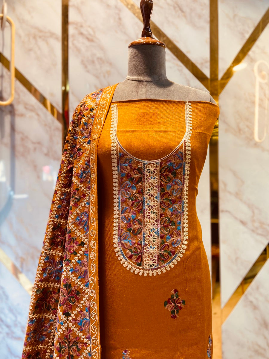 Kashmiri 🥶 winter pure suit (💯%handmade)