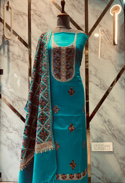 Kashmiri 🥶 winter pure suit (💯%handmade)