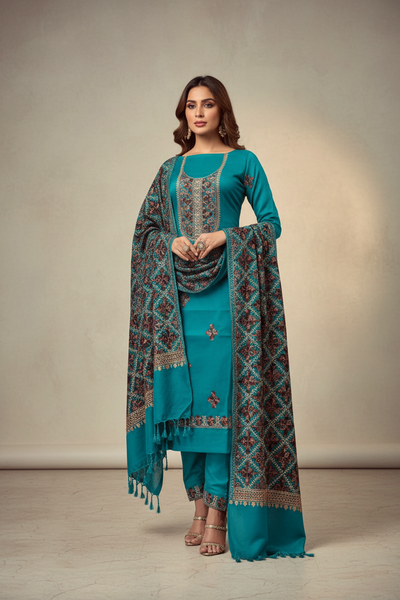 Kashmiri 🥶 winter pure suit (💯%handmade)