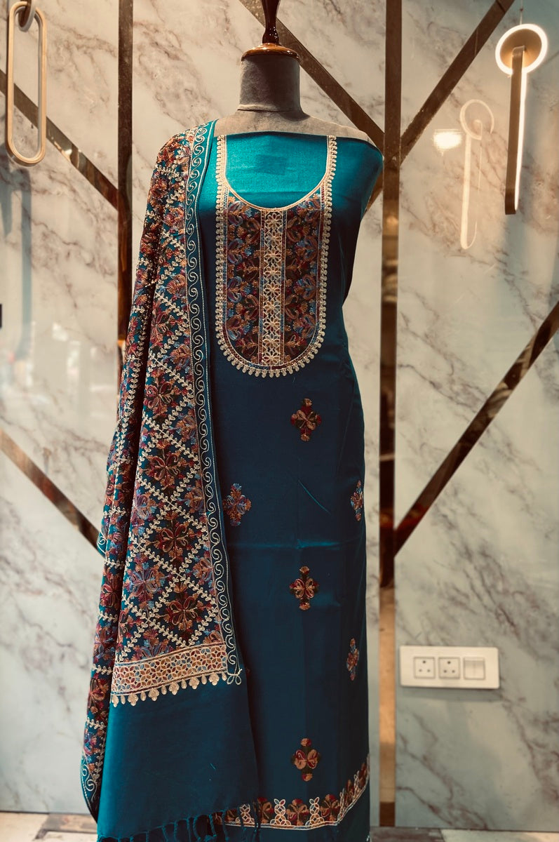 Kashmiri 🥶 winter pure suit (💯%handmade)