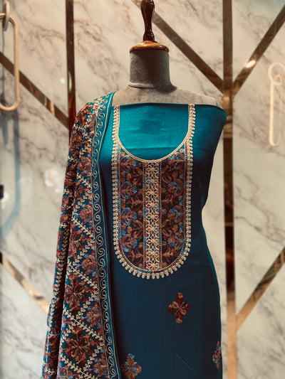 Kashmiri 🥶 winter pure suit (💯%handmade)