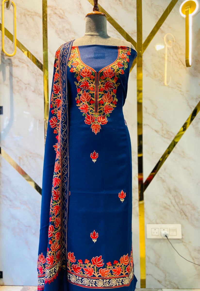 Kashmiri 🥶 winter pure suit (💯%handmade)