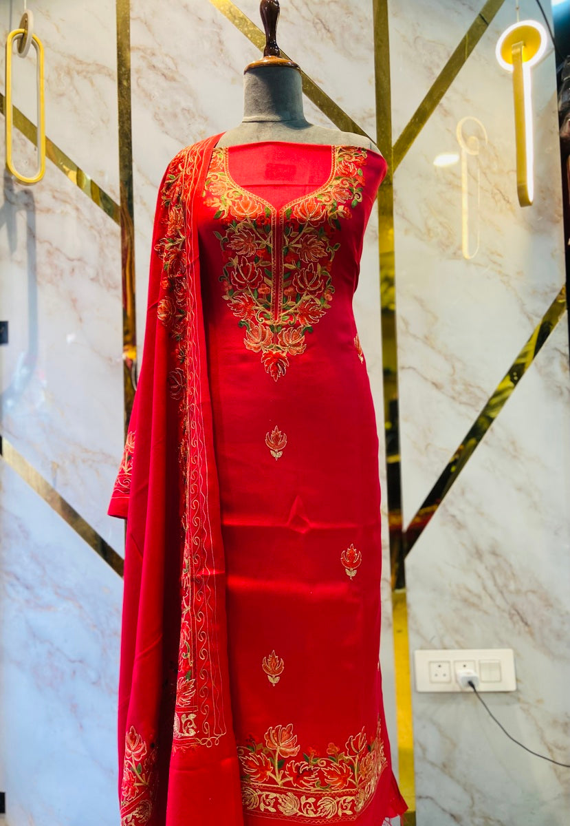 Kashmiri 🥶 winter pure suit (💯%handmade)