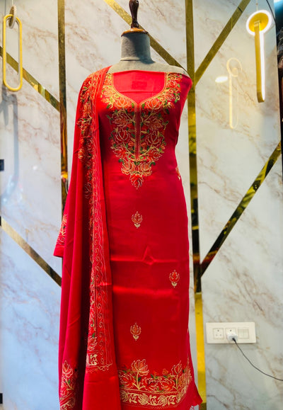 Kashmiri 🥶 winter pure suit (💯%handmade)