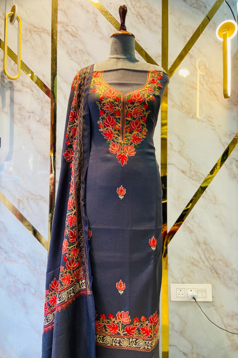 Kashmiri 🥶 winter pure suit (💯%handmade)