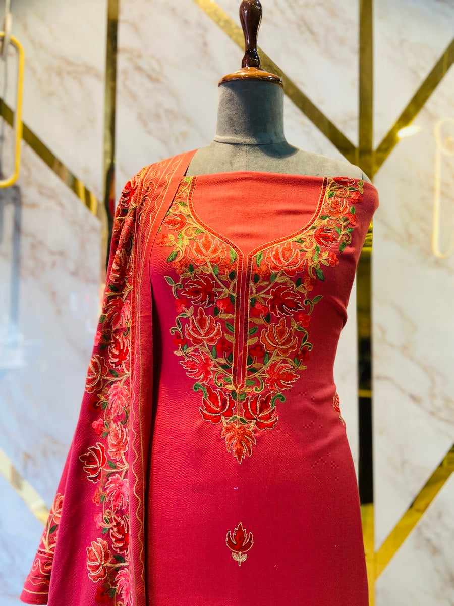 Kashmiri 🥶 winter pure suit (💯%handmade)