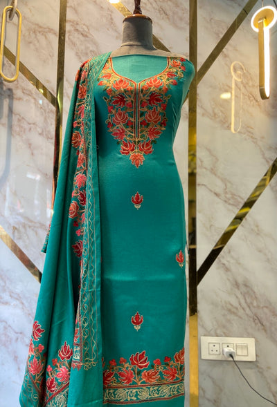 Kashmiri 🥶 winter pure suit (💯%handmade)