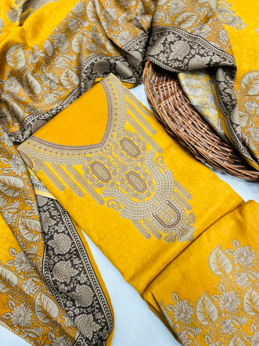 Premium pashmina Digital Print Winter 🥶 Suit
