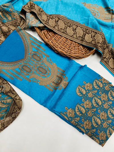 Premium pashmina Digital Print Winter 🥶 Suit