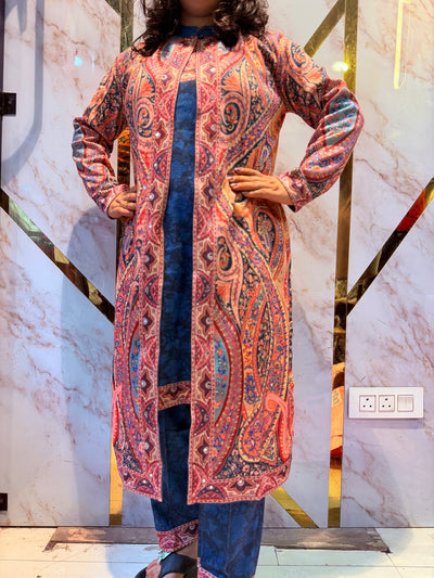 Beautiful Kashmiri winter 🥶 Ready made jacket suit