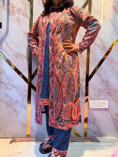 Beautiful Kashmiri winter 🥶 Ready made jacket suit