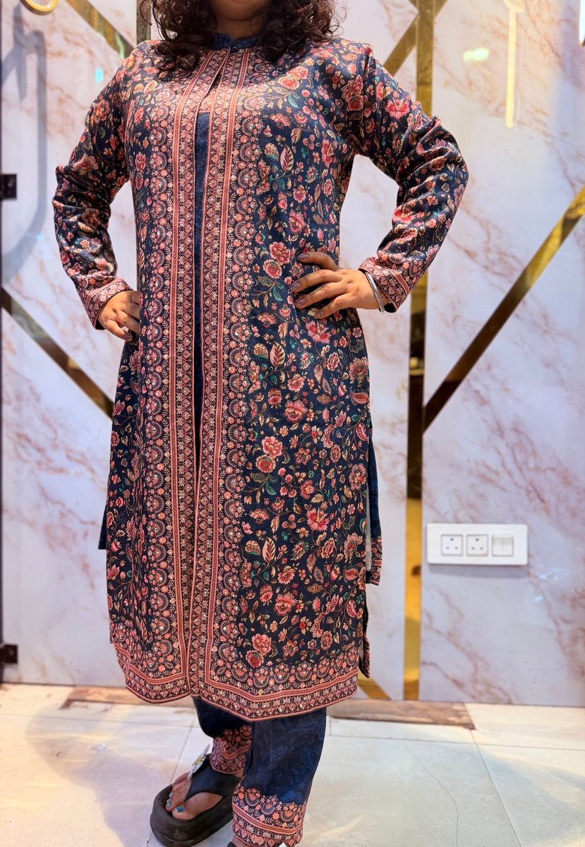 Beautiful Kashmiri winter 🥶 Ready made jacket suit