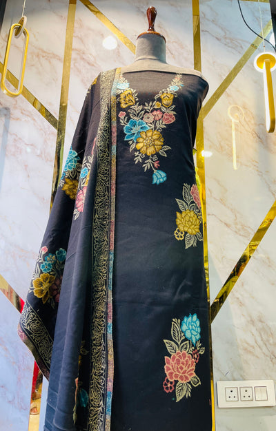 Premium kani Wollen Party Suits (100% Handmade)