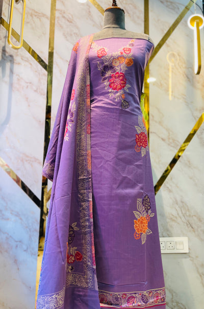 Premium kani Wollen Party Suits (100% Handmade)