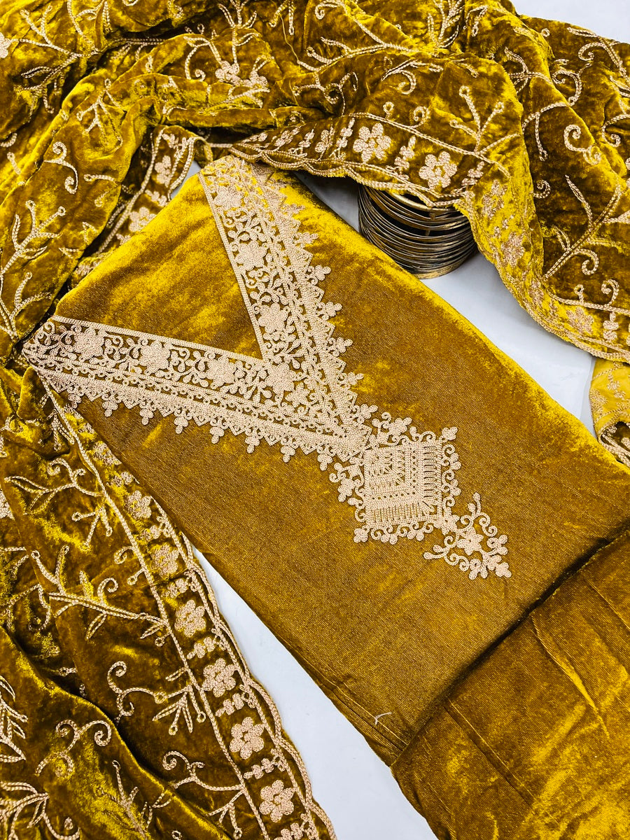 Premium  velvet  🥶 suit velvet bottom