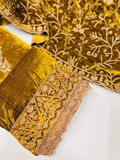 Premium  velvet  🥶 suit velvet bottom