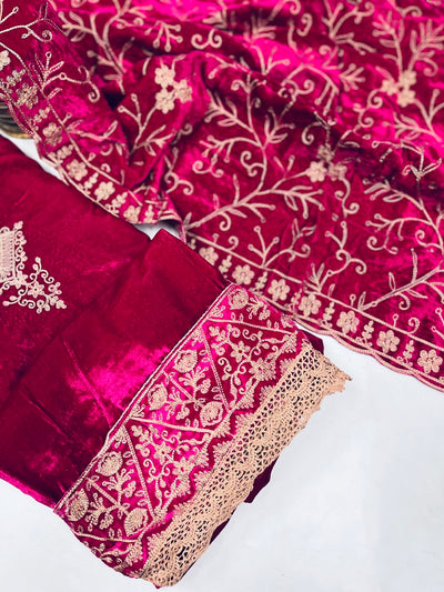 Premium  velvet  🥶 suit velvet bottom