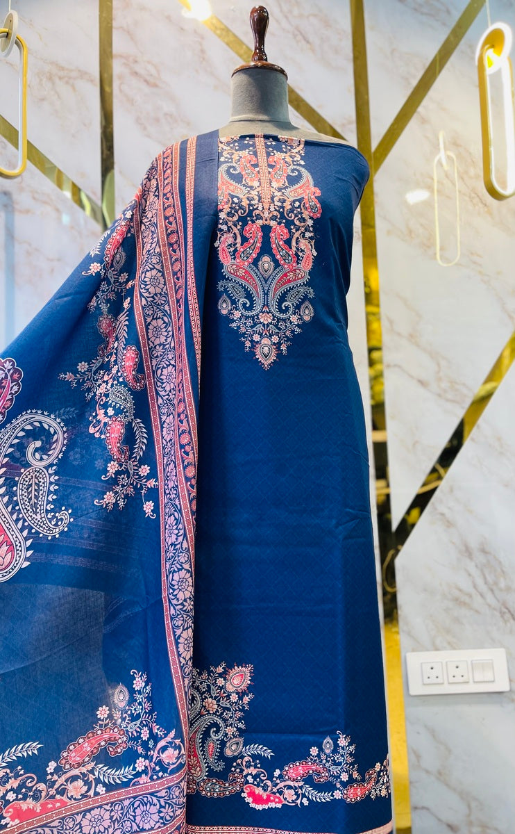 premium karigiri cotton suit