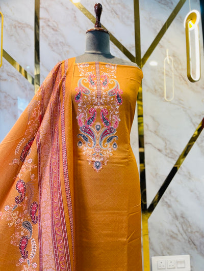 premium karigiri cotton suit