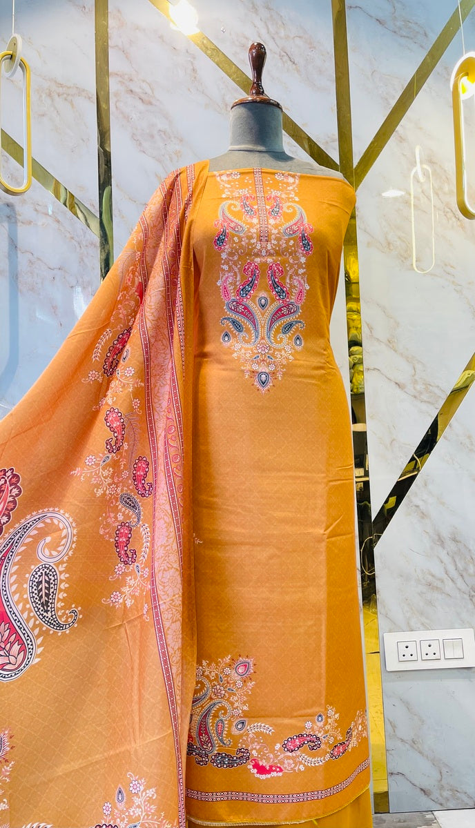 premium karigiri cotton suit