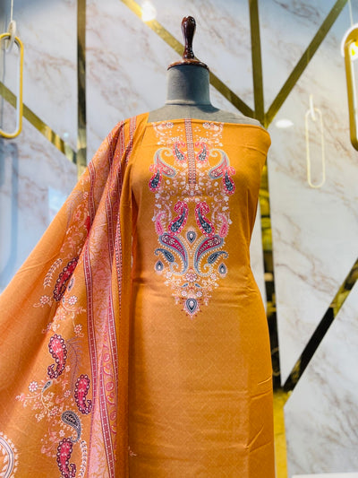 premium karigiri cotton suit
