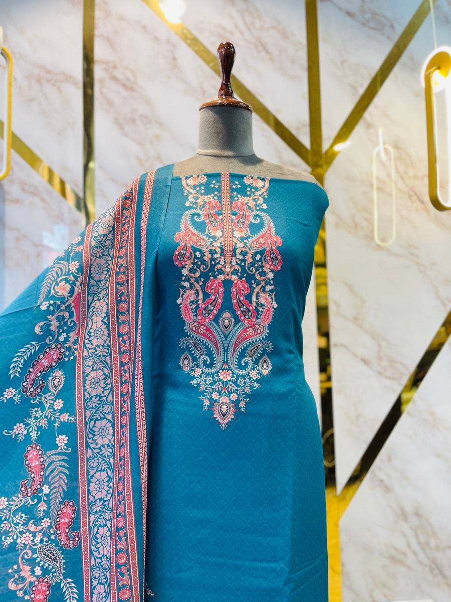 premium karigiri cotton suit