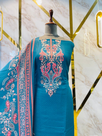 premium karigiri cotton suit